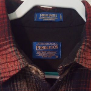 WOOL PENDLETON FLANNEL SHIRT